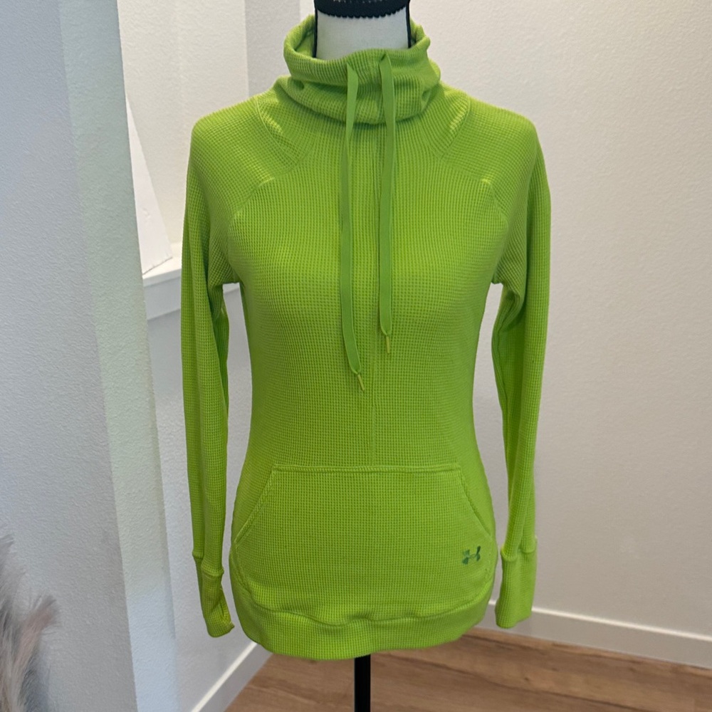 Under Armour Neon Green Semi-Fitted Top